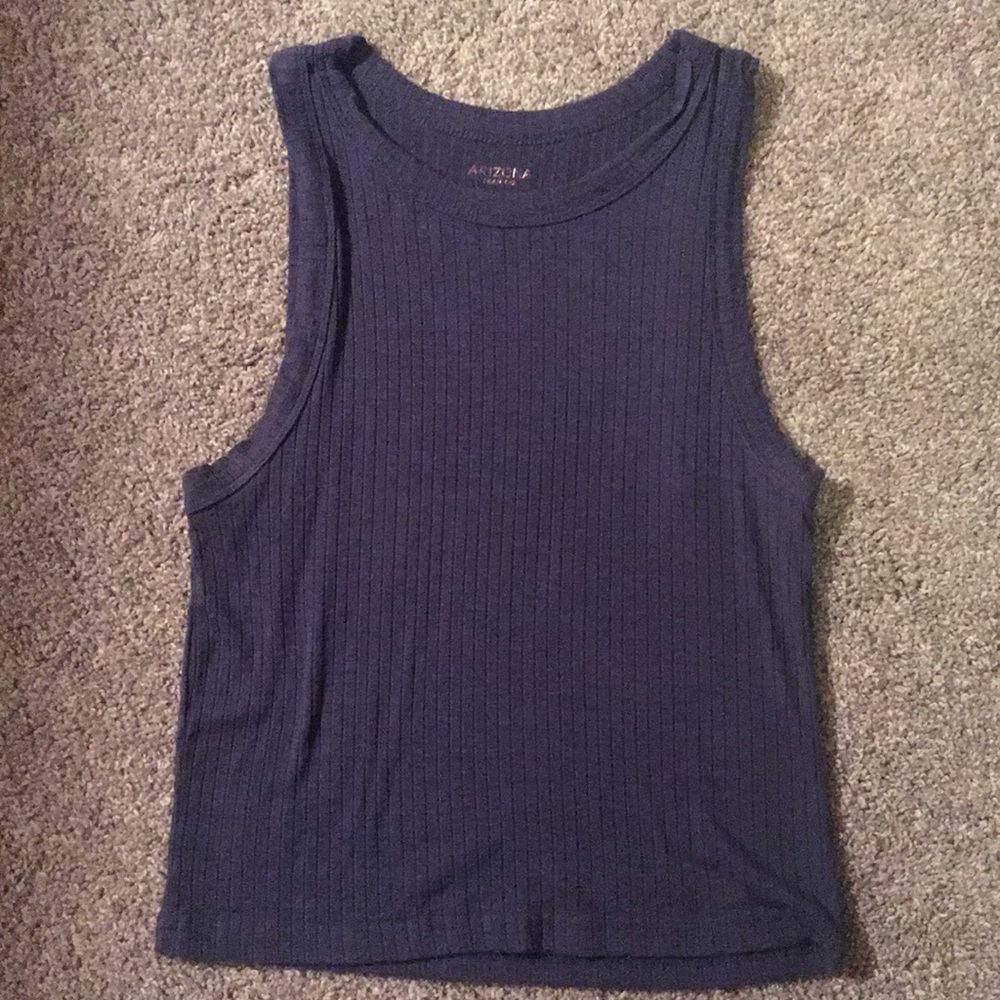 Dark blue Crop Top